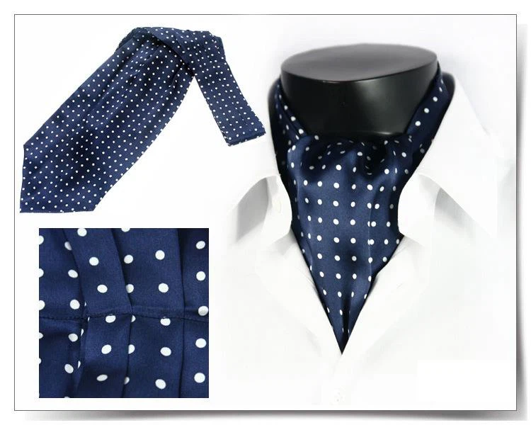 Men Silk Satin Cravat-1