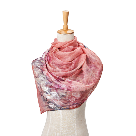 Ayollar uchun musulmon ipak boshi ro'molchasi