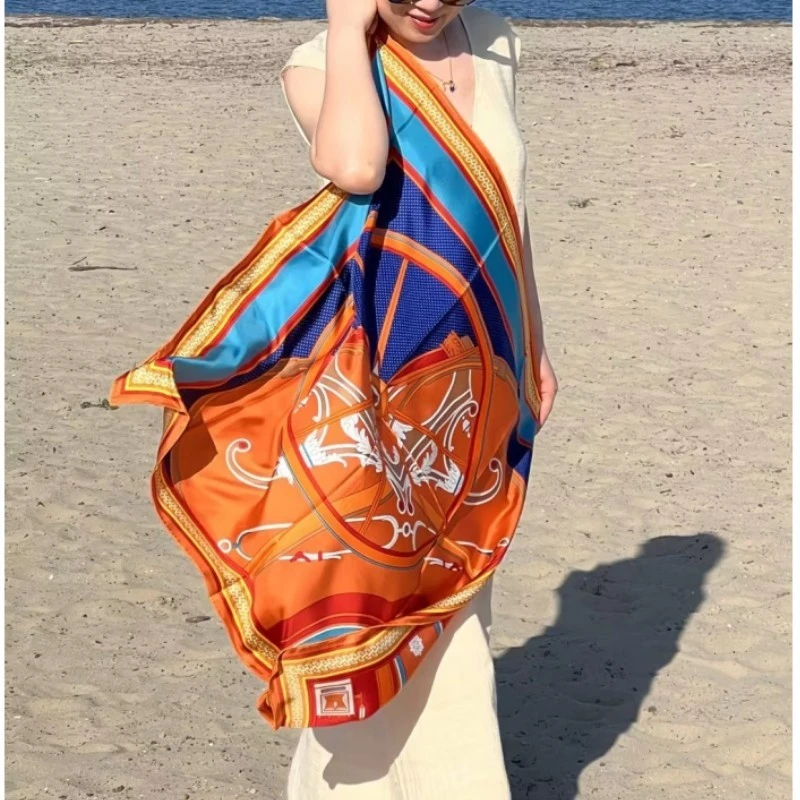 Custom Print Silk Scarf